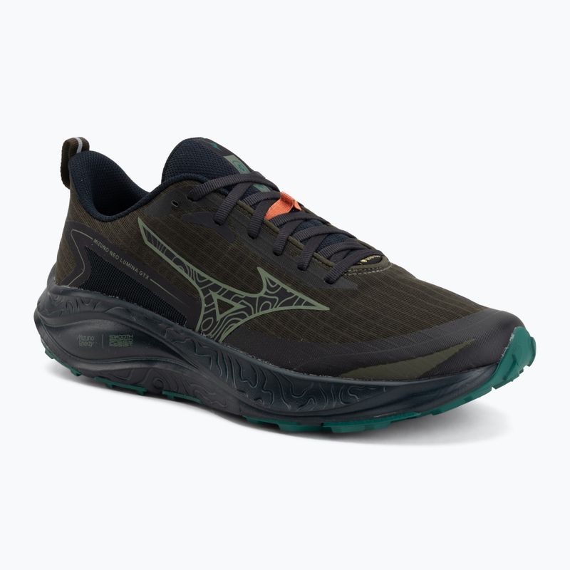 Vyriški bėgimo batai Mizuno Neo Lumina Gtx forest night/sea spray/vulcan