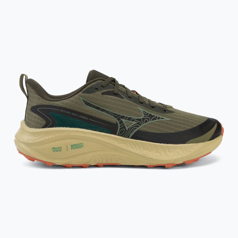 Vyriški bėgimo batai Mizuno Neo Lumina martini olive/forest night/ginger 2