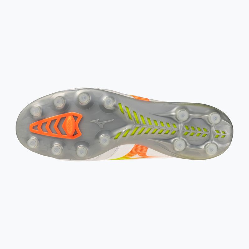 Futbolo batai Mizuno Monarcida Neo III Elite FG white/evening primrose/lava orange 2