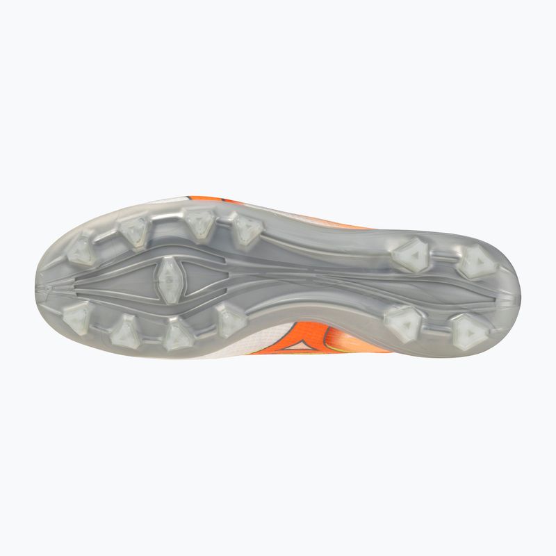 Futbolo batai Mizuno Alpha III Pro FG white/lava orange/evening primrose 2