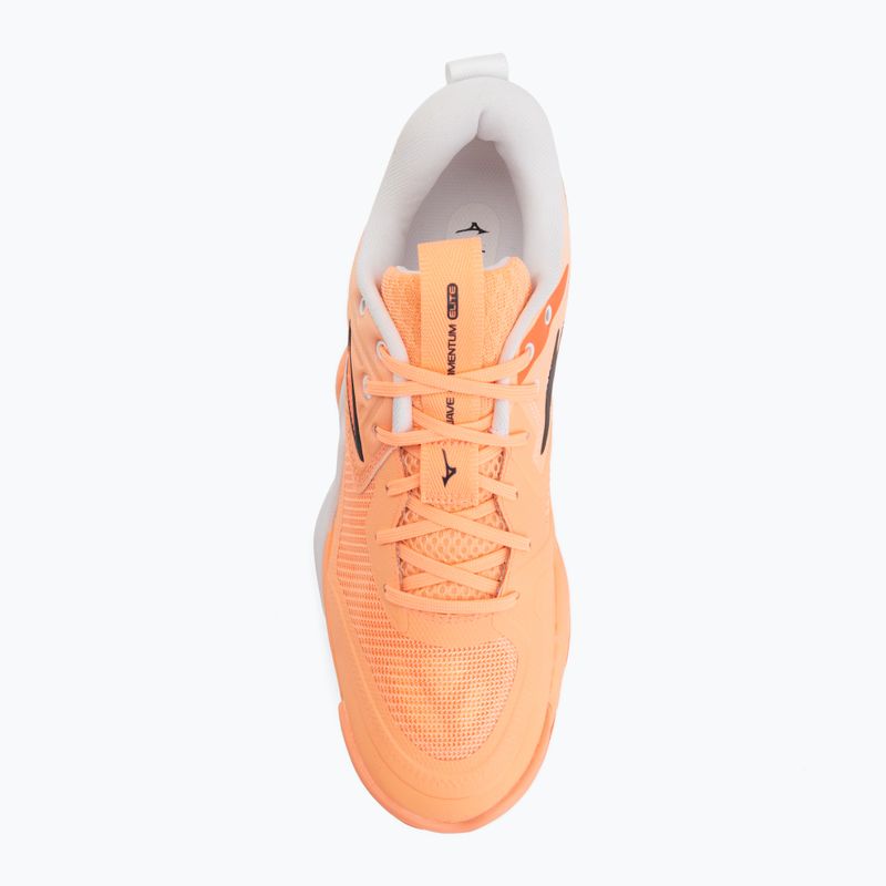 Tinklinio bateliai Mizuno Wave Momentum Elite flamingo coral/lava orange/white 5