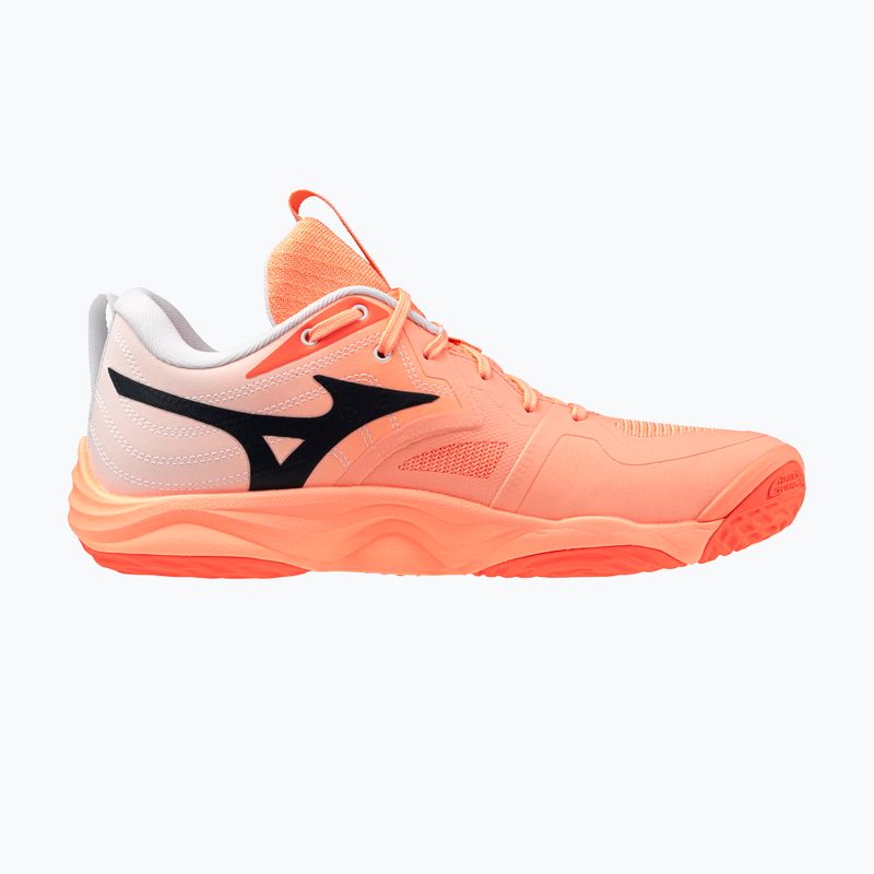 Tinklinio bateliai Mizuno Wave Momentum Elite flamingo coral/lava orange/white 2