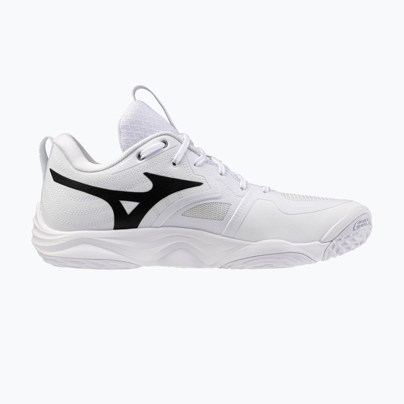 Tinklinio bateliai Mizuno Wave Momentum Elite white/metallic gray/black 2