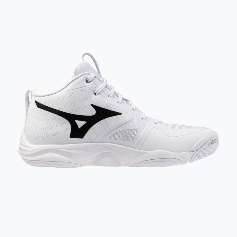 Tinklinio bateliai Mizuno Wave Momentum Elite Mid white/metallic gray/black 2
