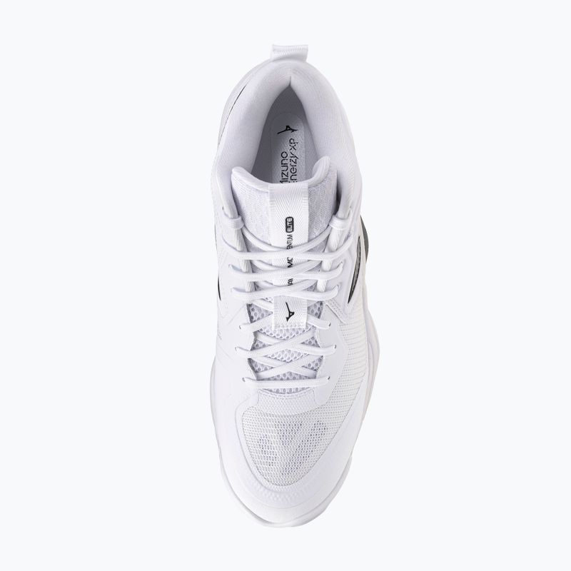 Tinklinio bateliai Mizuno Wave Momentum Elite Mid white/metallic gray/black 5