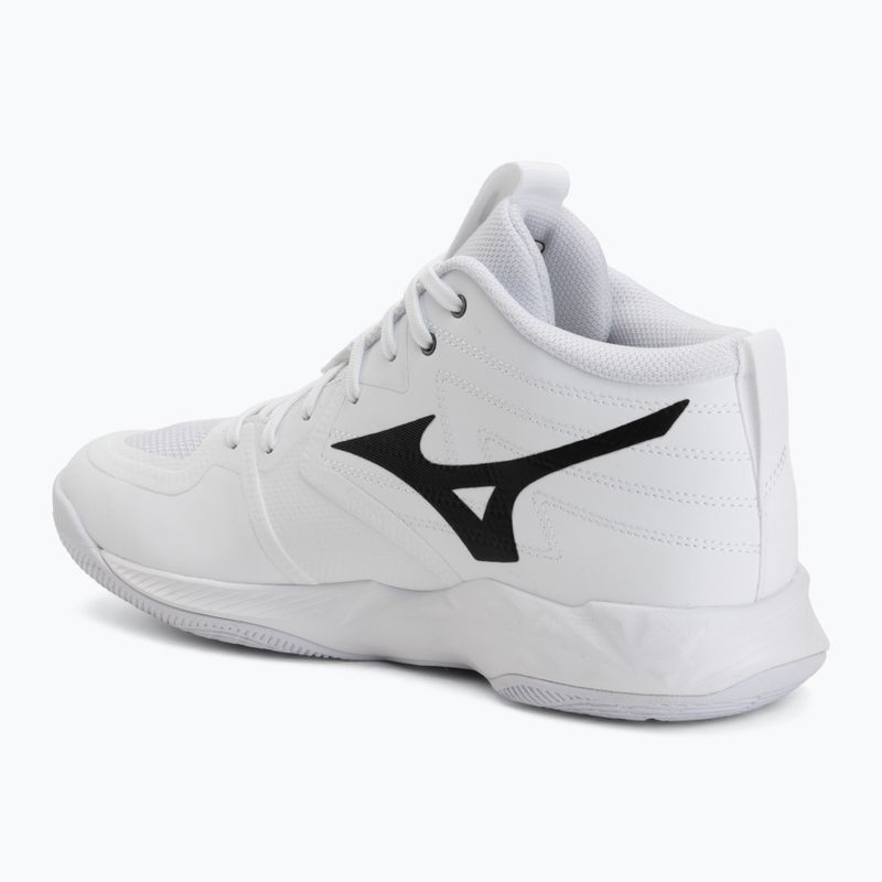 Tinklinio bateliai Mizuno Wave Momentum Pro Mid white/metallic gray/black 3