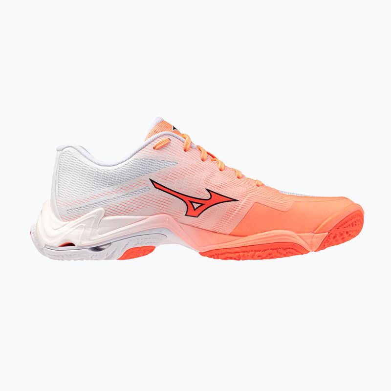 Tinklinio bateliai Mizuno Wave Lightning Elite flamingo coral/lava orange/white 2