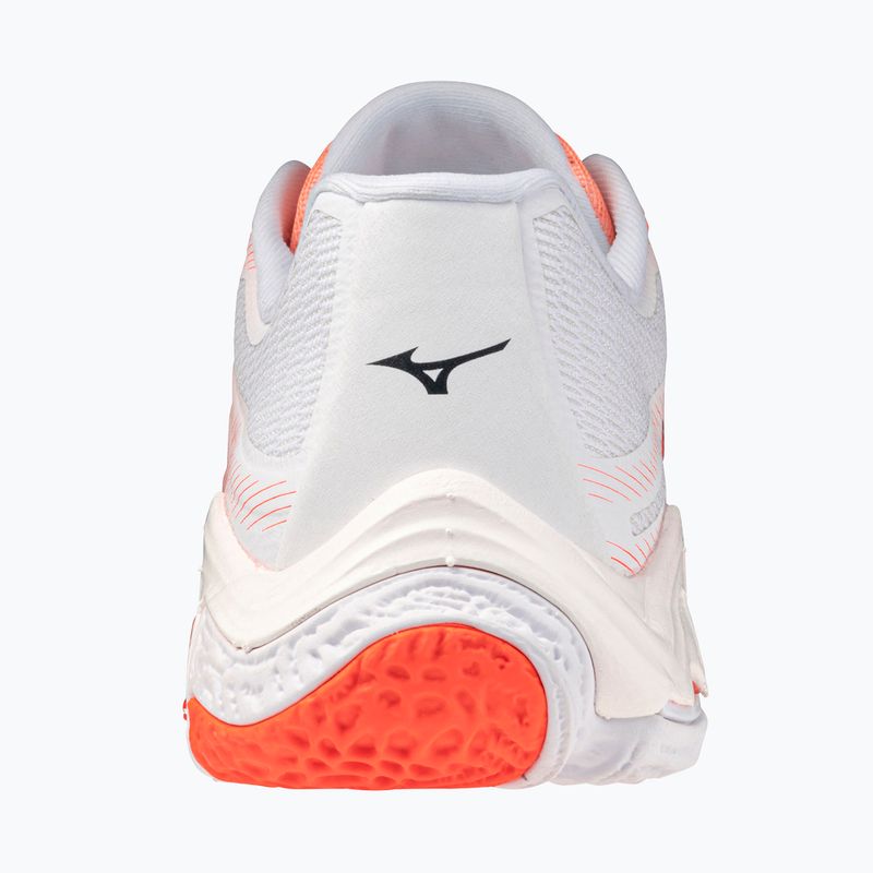 Tinklinio bateliai Mizuno Wave Lightning Elite flamingo coral/lava orange/white 3