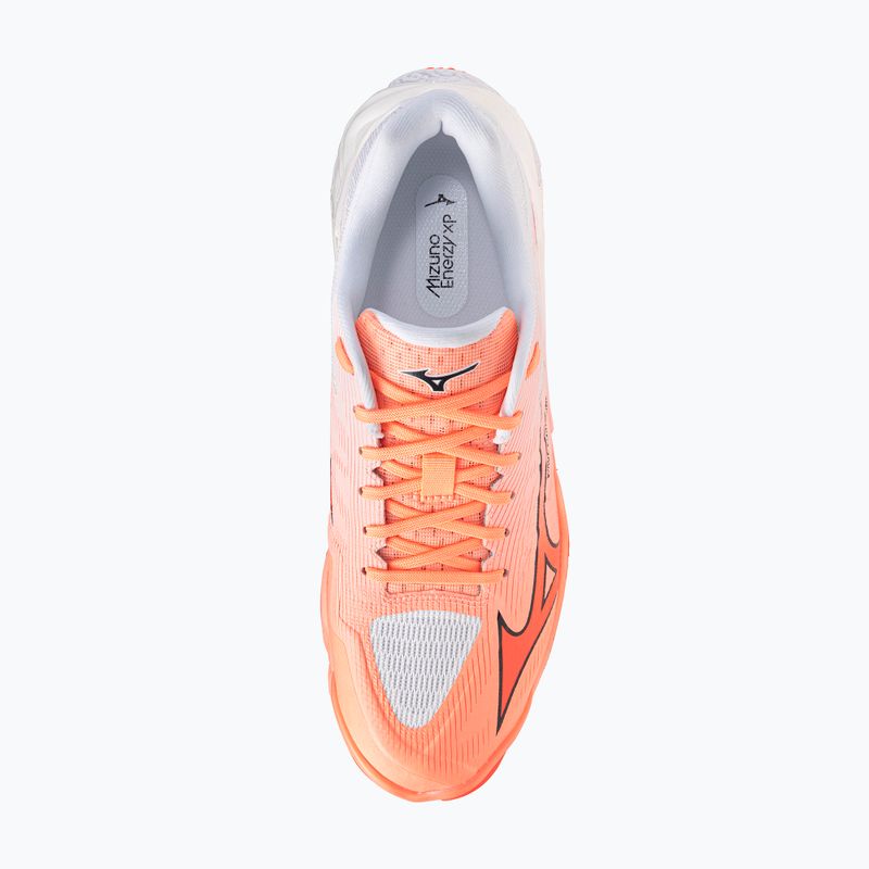 Tinklinio bateliai Mizuno Wave Lightning Elite flamingo coral/lava orange/white 5