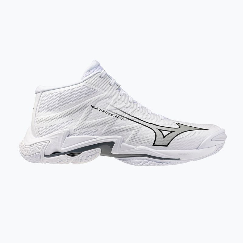 Tinklinio bateliai Mizuno Wave Lightning Elite Mid White/Ultimate Gray/Black
