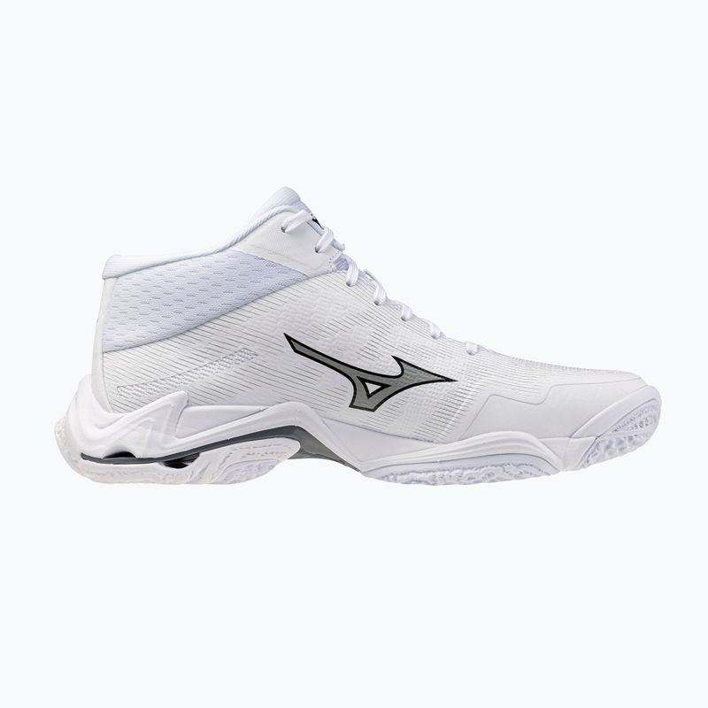 Tinklinio bateliai Mizuno Wave Lightning Elite Mid White/Ultimate Gray/Black 2