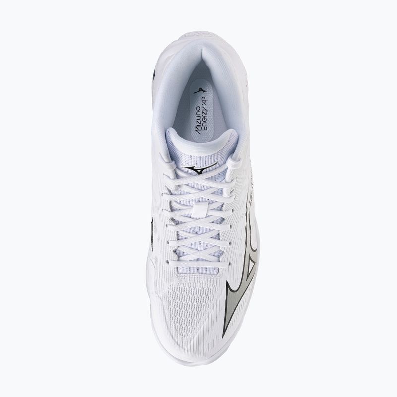 Tinklinio bateliai Mizuno Wave Lightning Elite Mid White/Ultimate Gray/Black 5