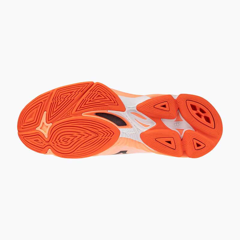 Tinklinio bateliai Mizuno Wave Lightning Pro flamingo coral/carbon/white 4