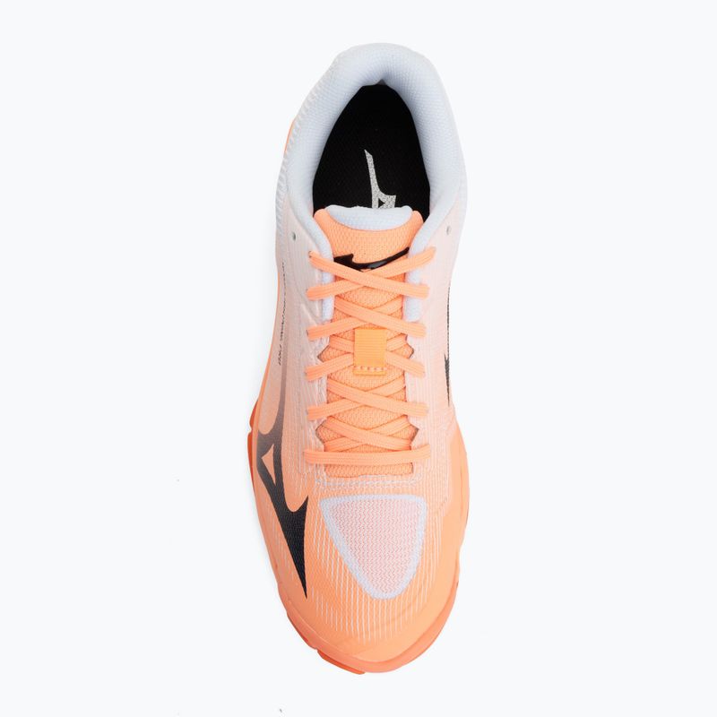 Tinklinio bateliai Mizuno Wave Lightning Pro flamingo coral/carbon/white 5