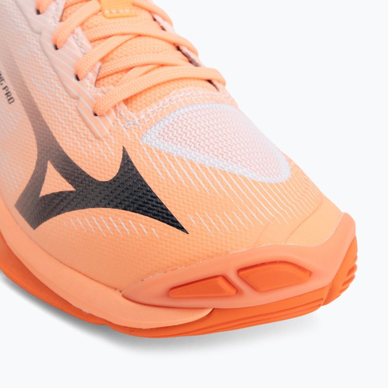 Tinklinio bateliai Mizuno Wave Lightning Pro flamingo coral/carbon/white 7