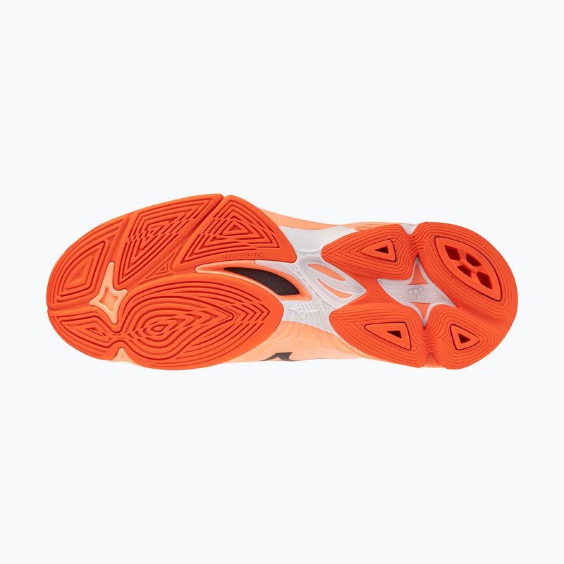 Tinklinio bateliai Mizuno Wave Lightning Pro Mid flamingo coral/carbon/white 5