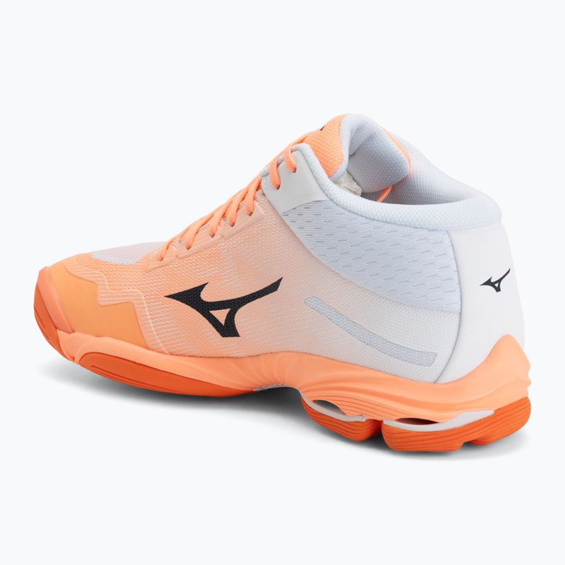 Tinklinio bateliai Mizuno Wave Lightning Pro Mid flamingo coral/carbon/white 3