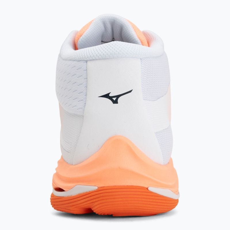 Tinklinio bateliai Mizuno Wave Lightning Pro Mid flamingo coral/carbon/white 6