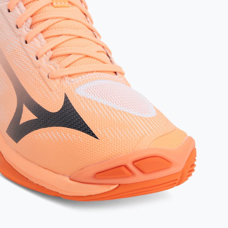 Tinklinio bateliai Mizuno Wave Lightning Pro Mid flamingo coral/carbon/white 7
