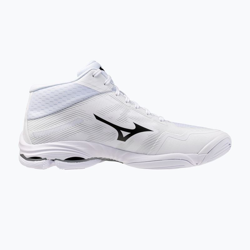Tinklinio bateliai Mizuno Wave Lightning Pro Mid white/black/ultimate gray