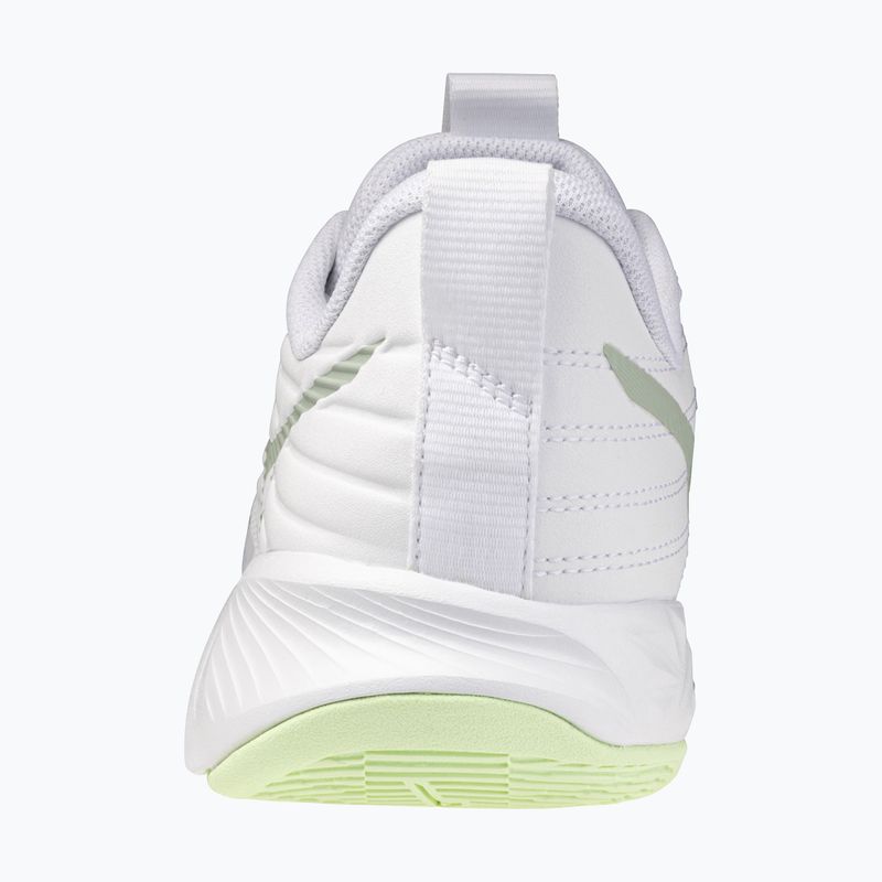 Moteriški tinklinio bateliai Mizuno Wave Momentum Pro white/aqua gray/ambrosia 3