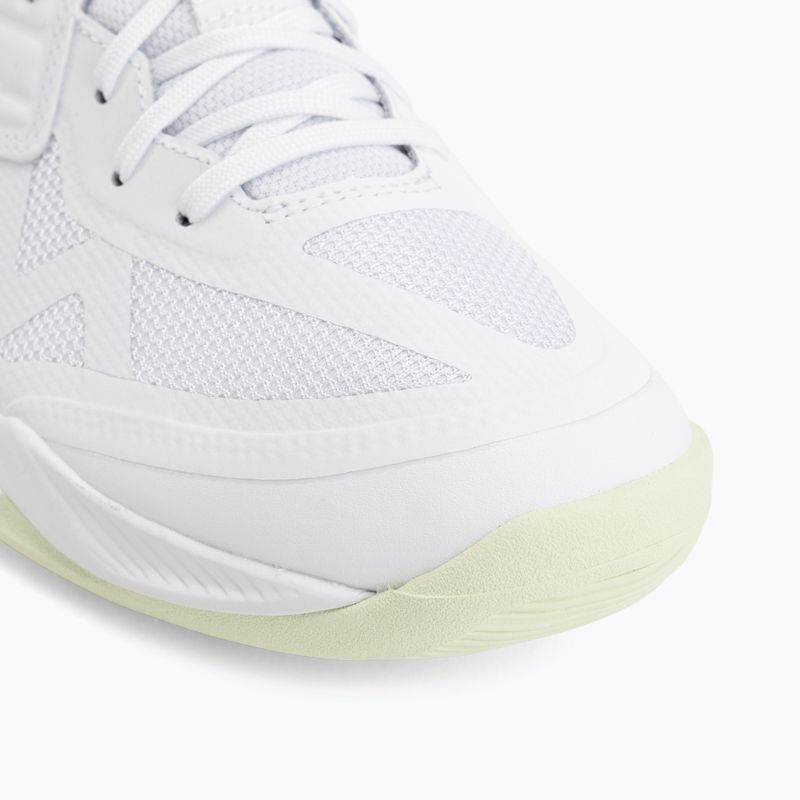 Moteriški tinklinio bateliai Mizuno Wave Momentum Pro white/aqua gray/ambrosia 7
