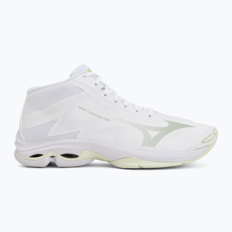 Moteriški tinklinio bateliai Mizuno Wave Lightning Pro Mid white/aqua gray/ambrosia 2