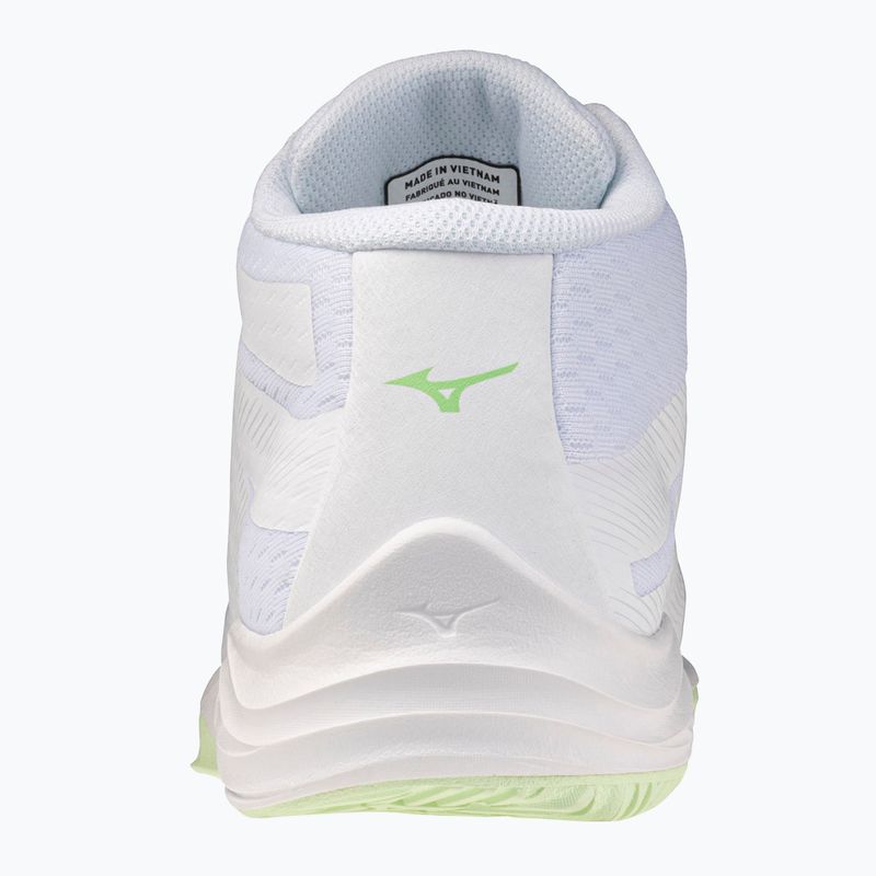 Moteriški tinklinio bateliai Mizuno Lightning Select Mid white/aqua gray/ambrosia 3