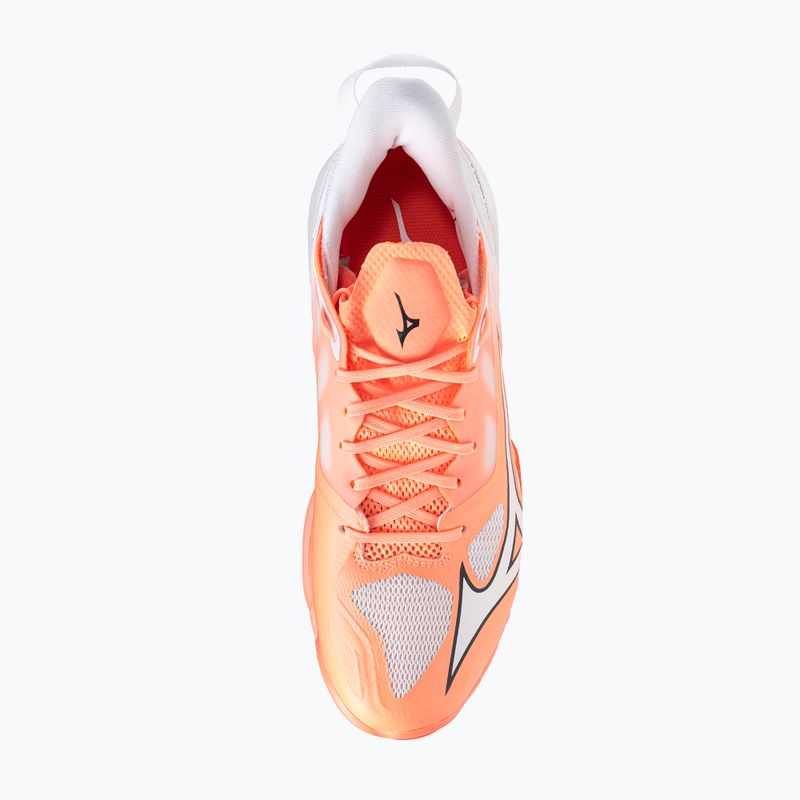 Rankinio bateliai Mizuno Wave Mirage 5 flamingo coral/white 5