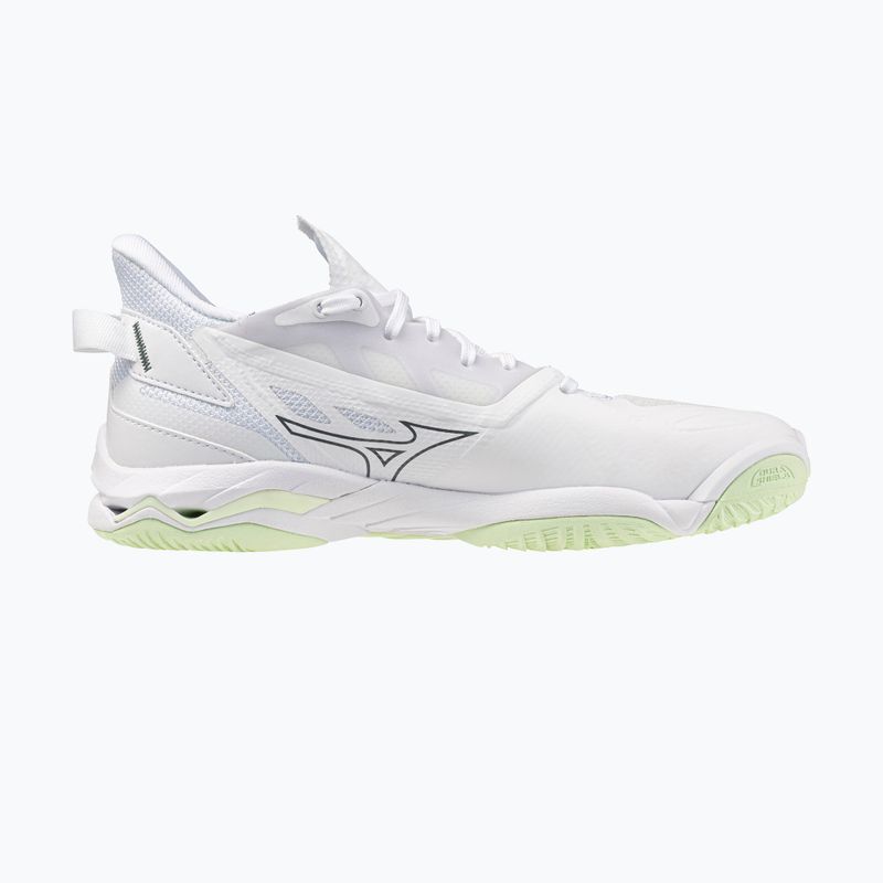 Moteriški rankinio bateliai Mizuno Wave Mirage 5 white/balsam green 2