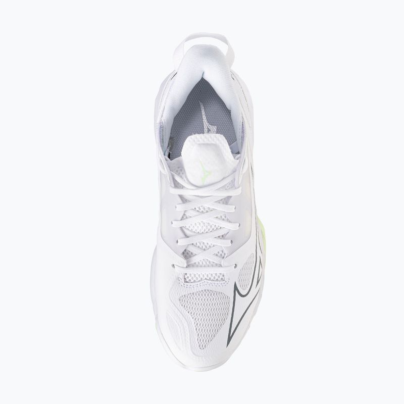 Moteriški rankinio bateliai Mizuno Wave Mirage 5 white/balsam green 5