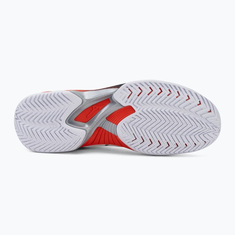 Vyriški teniso batai Mizuno Wave Exceed Court AC white/insignia blue/orange 4