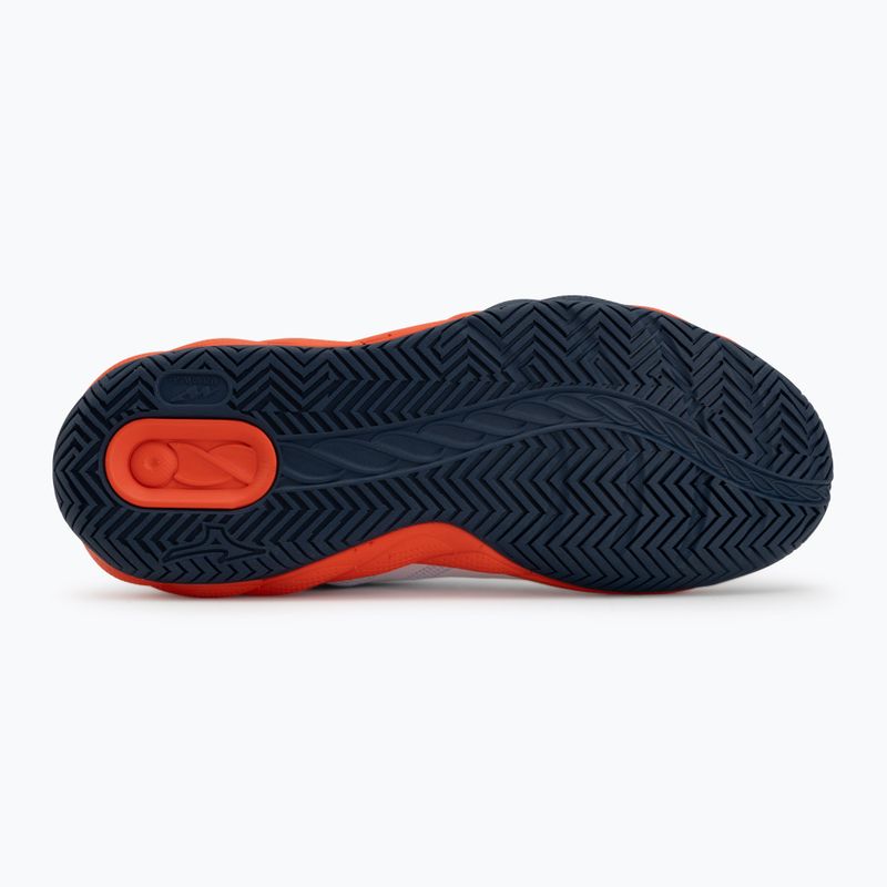 Vyriški teniso batai Mizuno Wave Enforce Court 2 AC white/insignia blue/orange 4