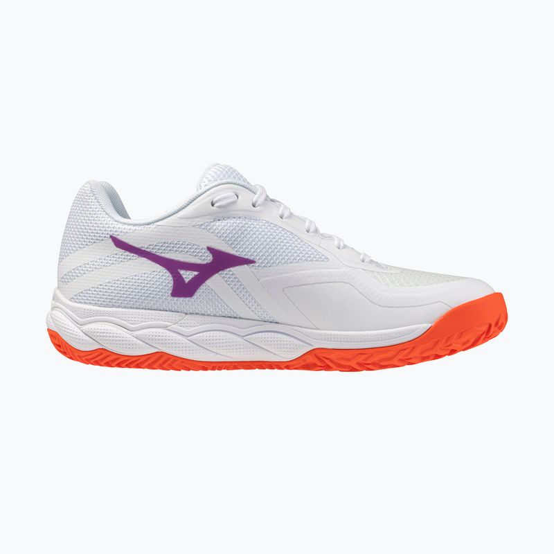 Moteriški teniso bateliai Mizuno Wave Enforce Court 2 CC white/dahlia/sunstone 2