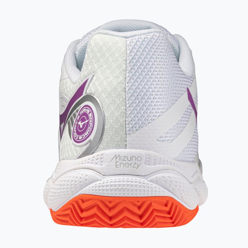 Moteriški teniso bateliai Mizuno Wave Enforce Court 2 CC white/dahlia/sunstone 3