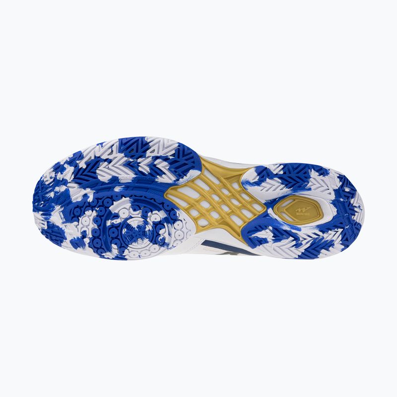 Moteriški badmintono bateliai Mizuno Wave Claw 4 white/dazzling blue/stargazer 2