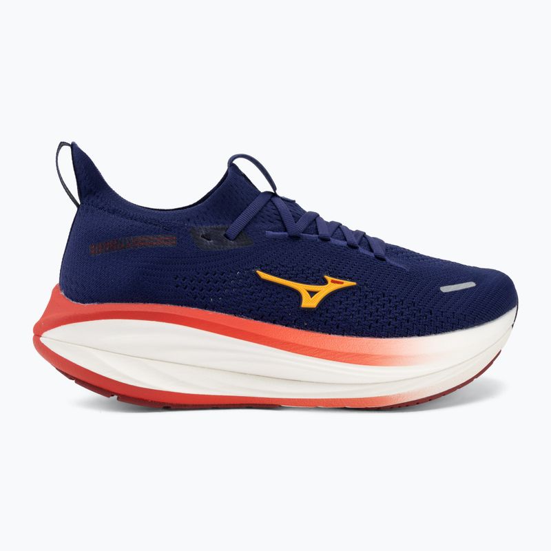 Vyriški bėgimo batai Mizuno Neo Vista 3 beacon blue/artisan's gold/tomato puree 2