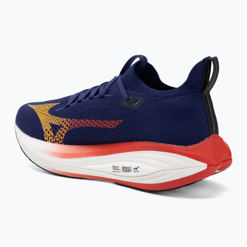 Vyriški bėgimo batai Mizuno Neo Vista 3 beacon blue/artisan's gold/tomato puree 3