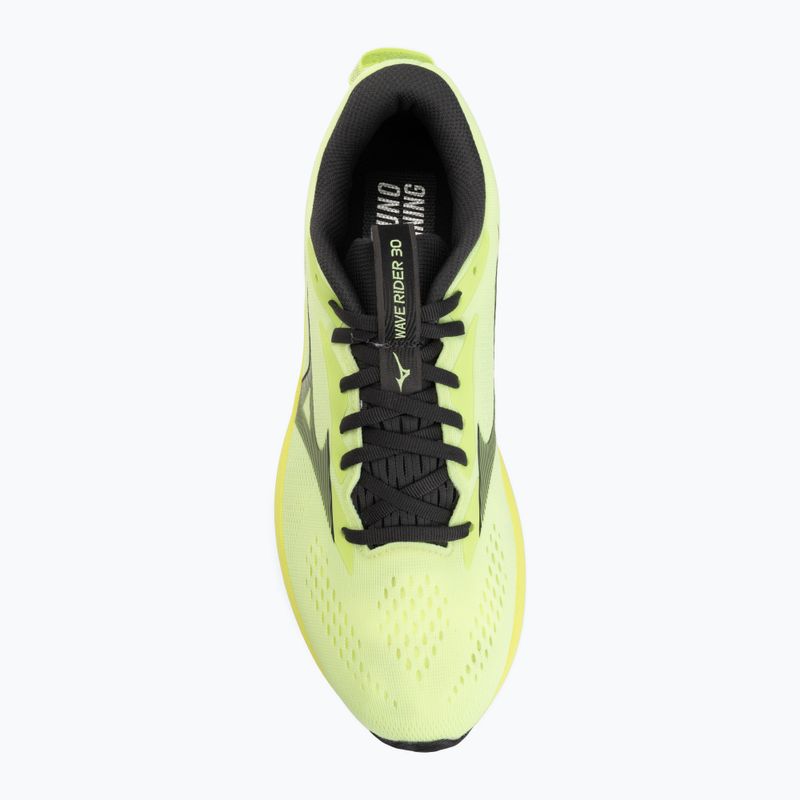 Vyriški bėgimo batai Mizuno Wave Rider 30 lime pulp/black oyster/gf white 5