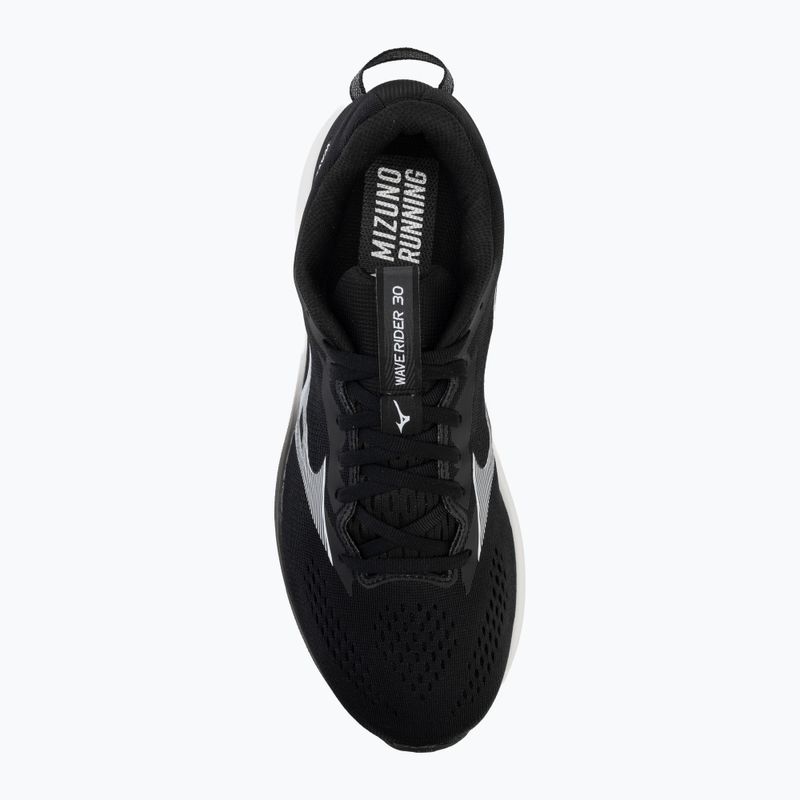 Vyriški bėgimo batai Mizuno Wave Rider 30 2E black/white 5