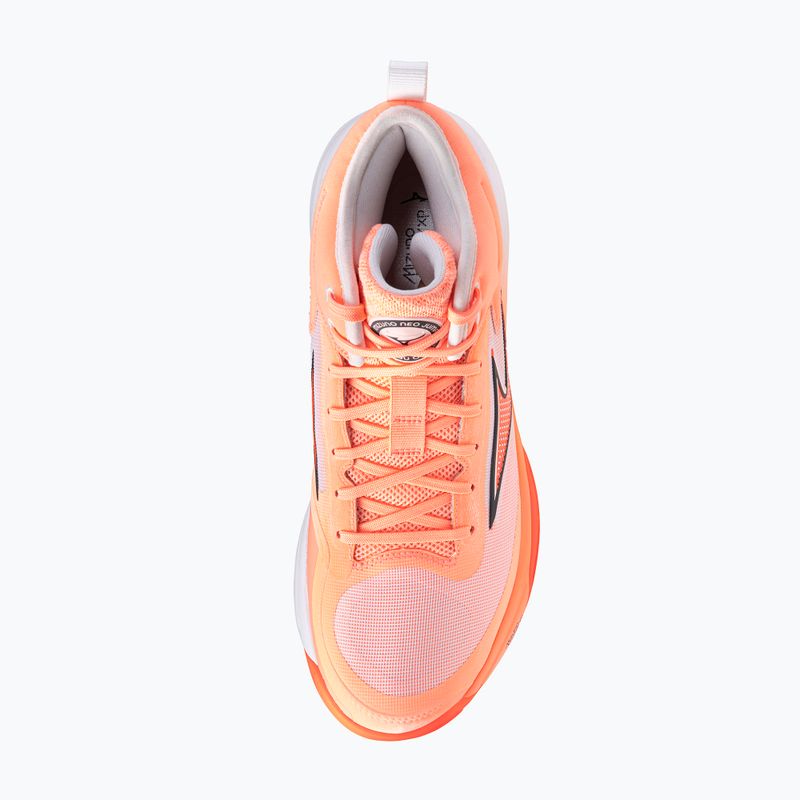 Tinklinio bateliai Mizuno Neo Jump Mid flamingo coral/lava orange/white 5