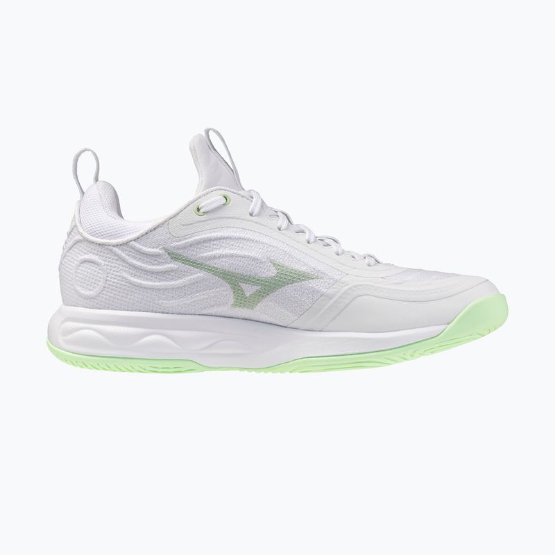 Moteriški tinklinio bateliai Mizuno Wave Luminous Elite white/aqua gray/ambrosia 2