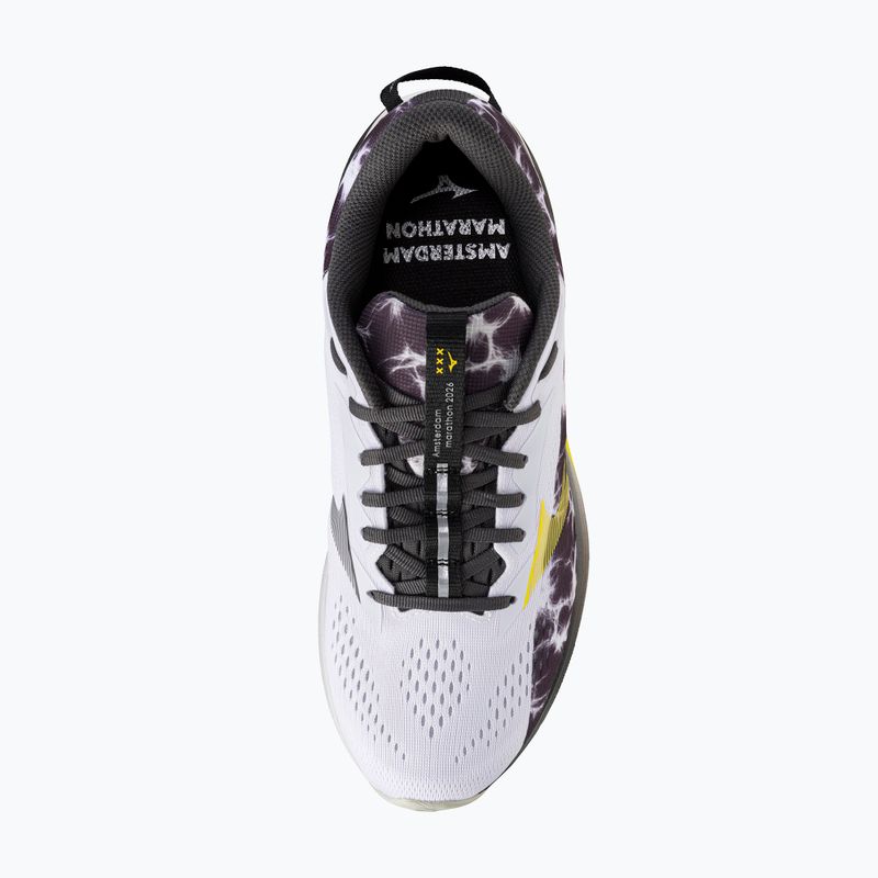 Vyriški bėgimo batai Mizuno Wave Rider 30 Amsterdam white/black 5
