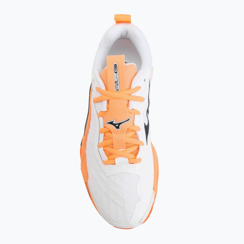 Rankinio bateliai Mizuno Wave Stealth Neo 2.1 white/black/flamingo coral 5