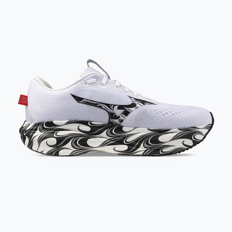 Vyriški bėgimo batai Mizuno Wave Rider 30 Disclosure white/black/high risk red 2