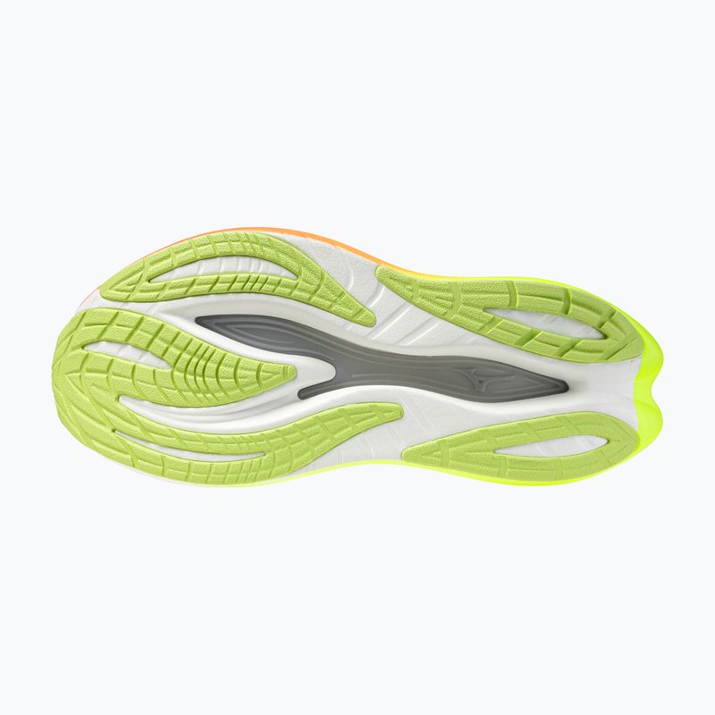 Moteriški bėgimo batai Mizuno Neo Vista 3 white/flamingo coral/lime pulp 6