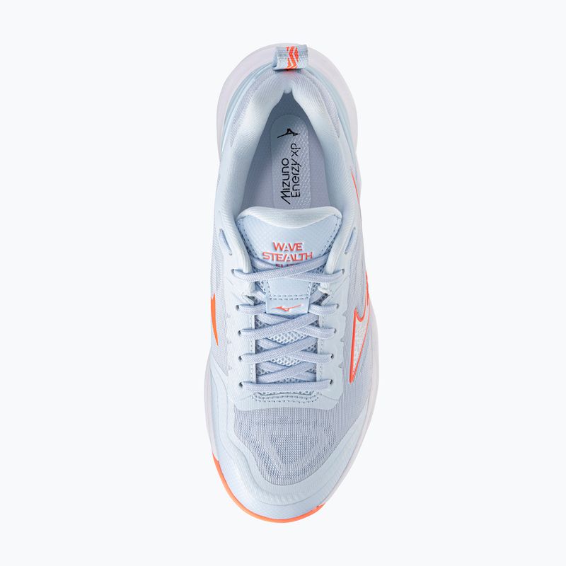 Moteriški rankinio bateliai Mizuno Wave Stealth Elite blue finch/white 5