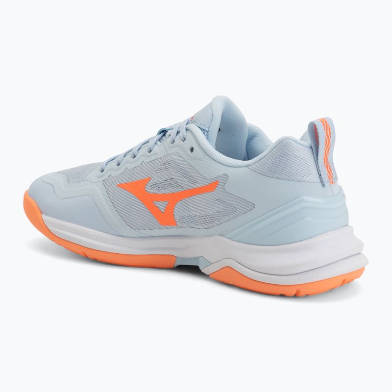 Moteriški rankinio bateliai Mizuno Wave Stealth Elite blue finch/white 3