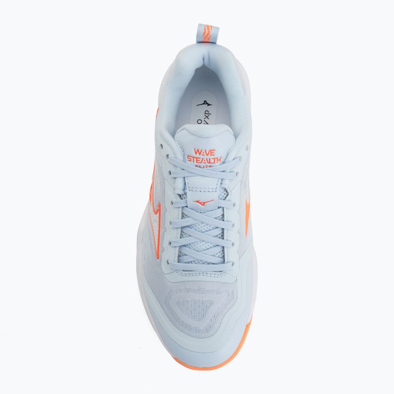 Moteriški rankinio bateliai Mizuno Wave Stealth Elite blue finch/white 5