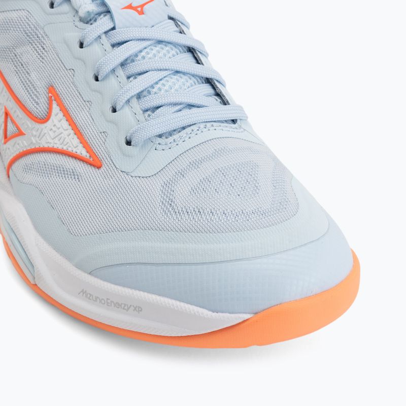 Moteriški rankinio bateliai Mizuno Wave Stealth Elite blue finch/white 7